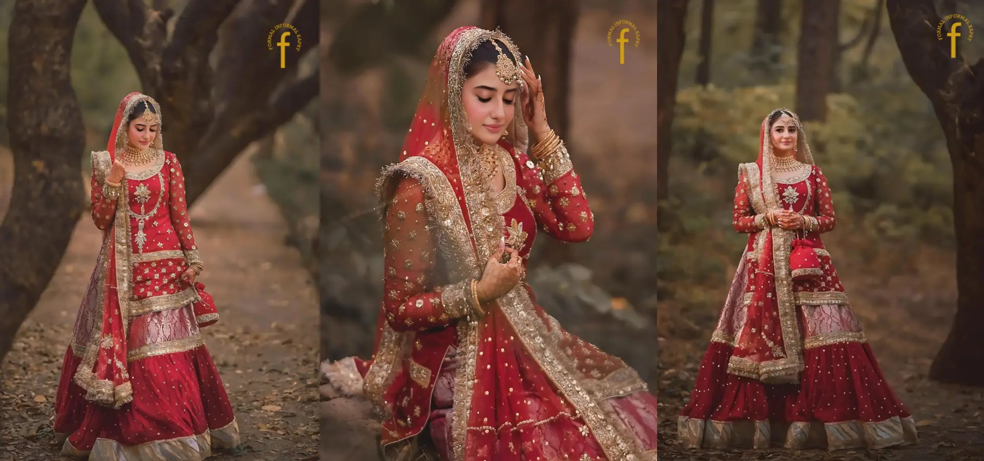 Red Lehnga Wedding Dress